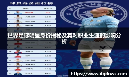 世界足球明星身价揭秘及其对职业生涯的影响分析